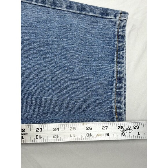 Levi's 550 Comfort Fit Jeans Men's W48 L29 Relaxed Fit Blue Denim - Picture 7 of 8